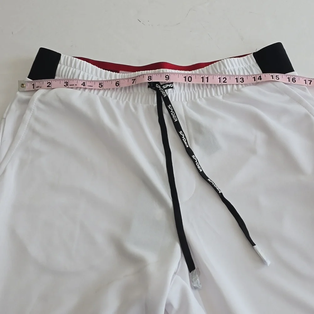 NWT Spyder Men's Active Joggers White Size Medium
